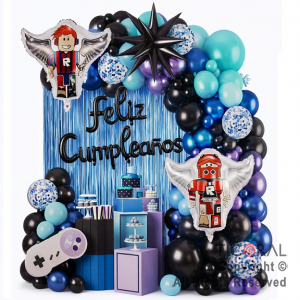 SET DE GLOBOS ARCO XL ROBLOX XSR 69 UNIDADES